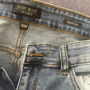 JUDY BLUE 14W Bootcut Jeans Practically Brand New